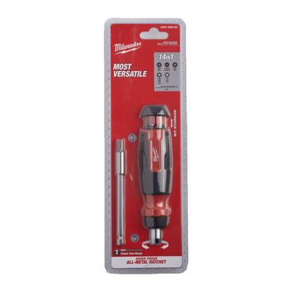 Milwaukee 4932480582 14 in 1 Precision Rachet Multi-Bit Screwdriver Set Milwaukee