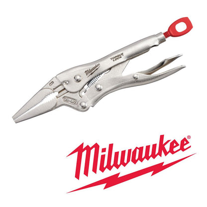 Milwaukee 6" Torque Lock Long Nose Locking Pliers Mole Grips 4932471731 Milwaukee