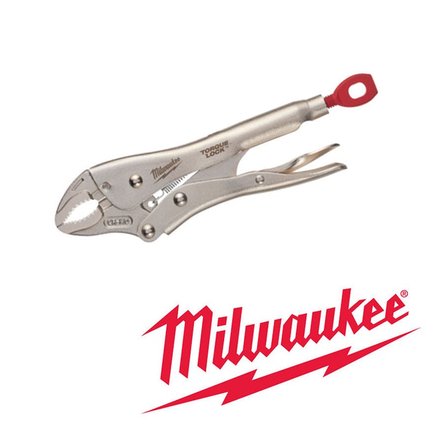 Milwaukee 7" Torque Lock Curved Locking Pliers Mole Grips 4932471732 Milwaukee