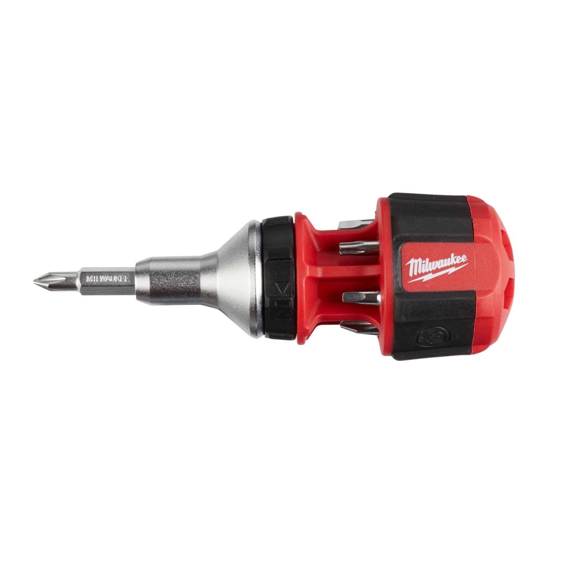 Milwaukee 8 in 1 Compact Ratcheting Multibit Screwdriver 4932471868 Milwaukee