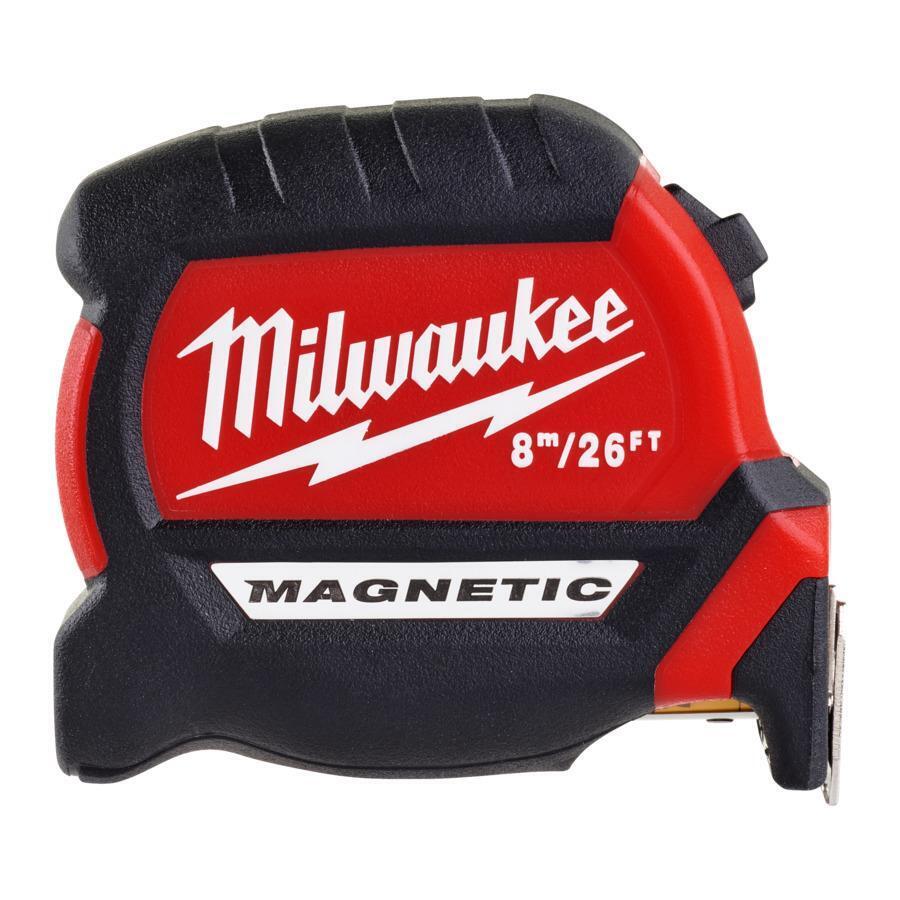 Milwaukee 8m Magnetic Tape Measure 4932464603 Milwaukee