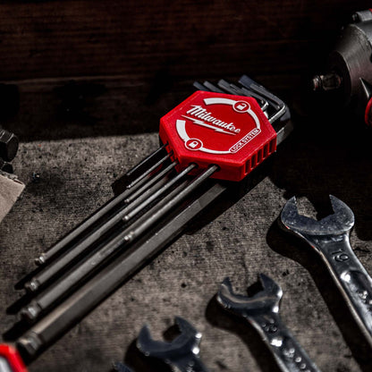 Milwaukee Ball End Hex Key Set 9 Piece 1.5mm-10mm 4932478621 Milwaukee