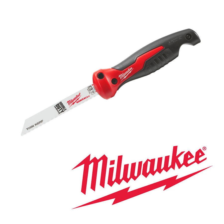 Milwaukee Folding Drywall Plaster Jab Saw with Rubber Mould Grip 48220305 Milwaukee