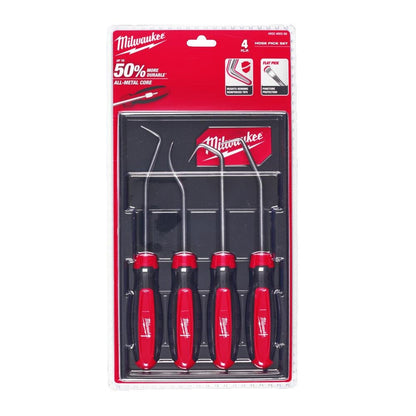 Milwaukee 4 Piece Hook & Pick Set 4932480568 Milwaukee
