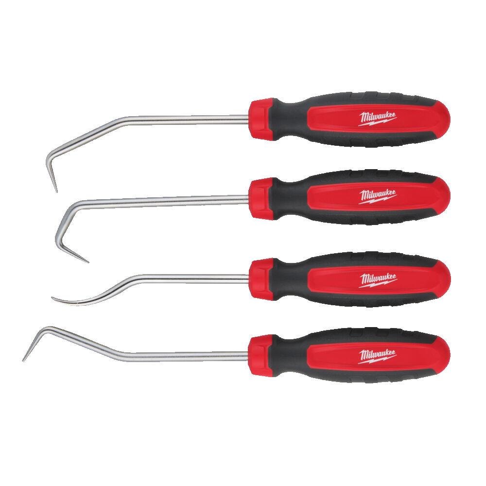Milwaukee 4 Piece Hook & Pick Set 4932480568 Milwaukee