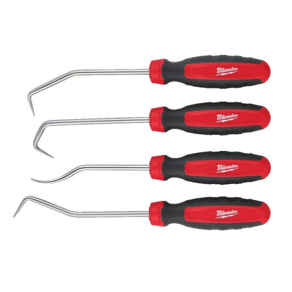 Milwaukee 4 Piece Hook & Pick Set 4932480568 Milwaukee