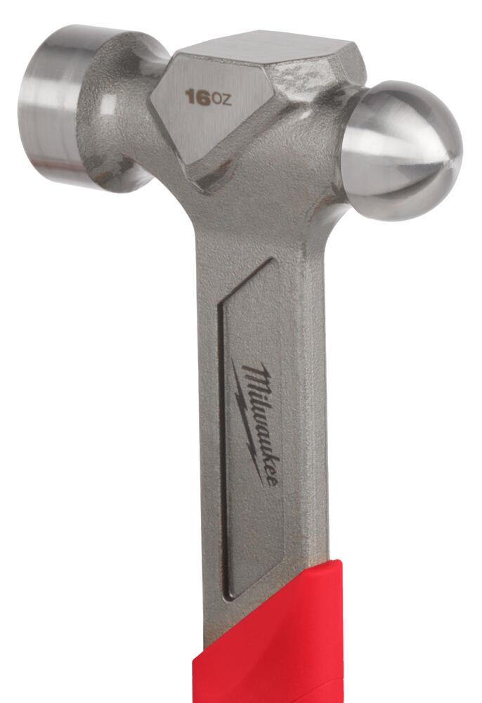 Milwaukee Steel 450g 16oz Ball Peen Hammer 4932492346 Milwaukee