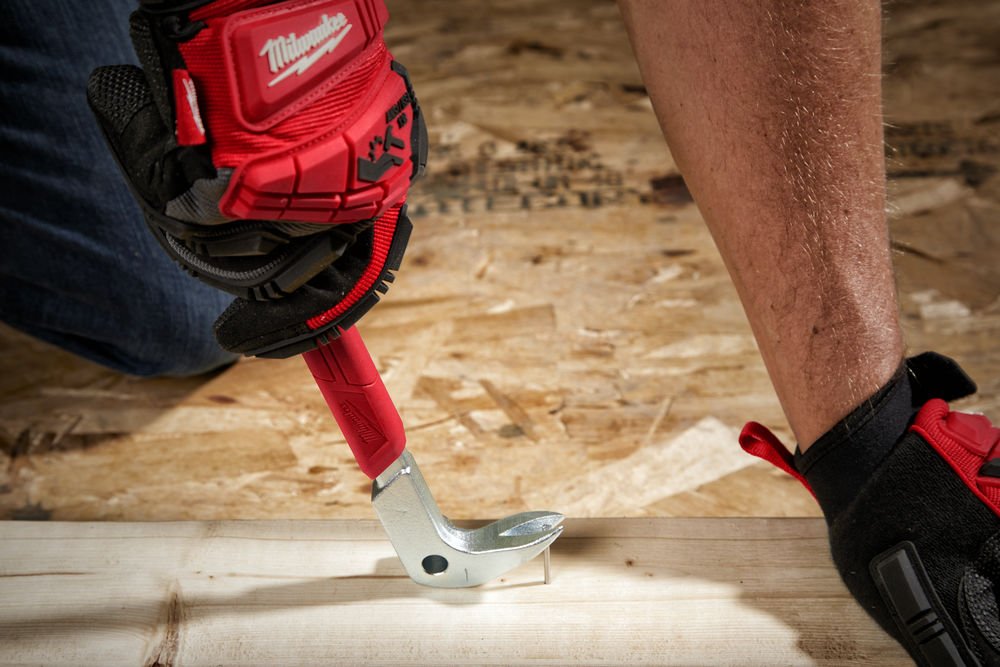 Milwaukee Nail Puller Pry Bar 10in 254mm 4932478250 Milwaukee