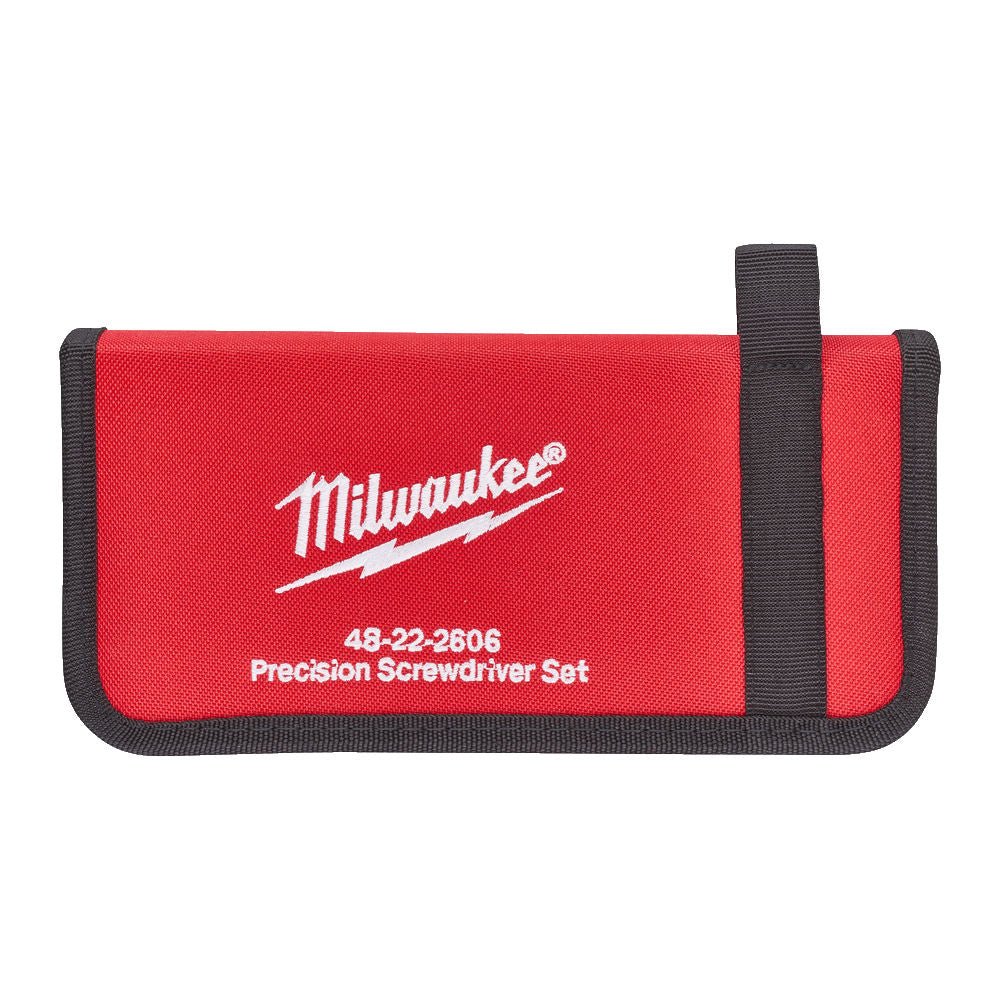 Milwaukee Precision Screwdriver Set 6pc Pozi & Slotted 4932471869 Milwaukee