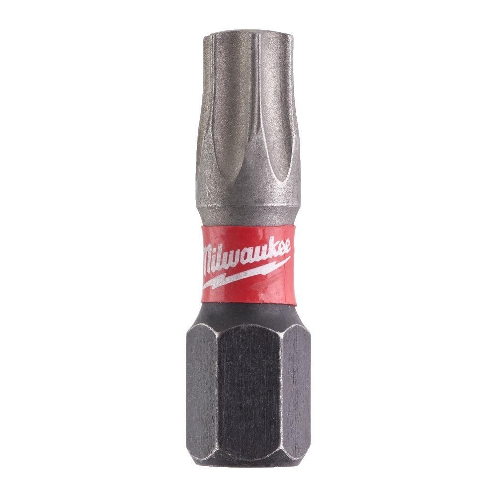 Milwaukee ShockWave Impact Duty TX30 x 25mm Screwdriving Bits x 2 Milwaukee