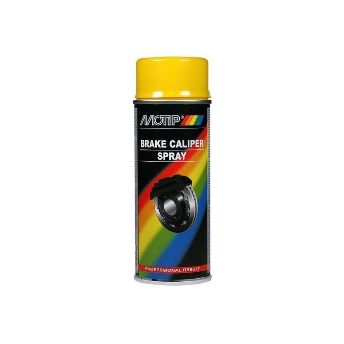 Motip Brake Caliper Spray Paint Yellow 400ml Motip