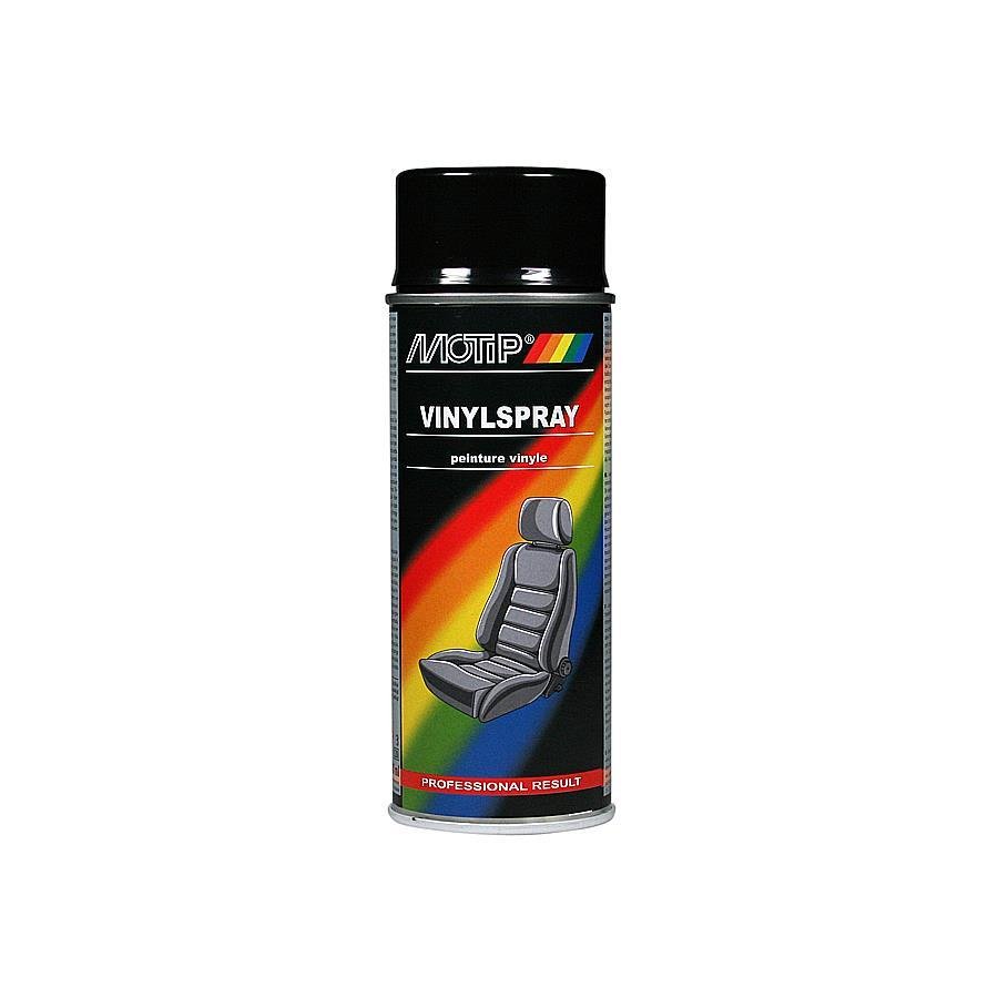 Motip Vinyl Spray Paint Black 400ml Motip