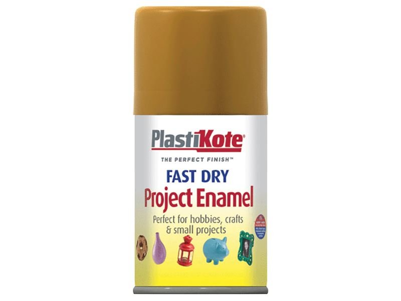 Plastikote Fast Dry Enamel Aerosol Copper 100ml Plastikote