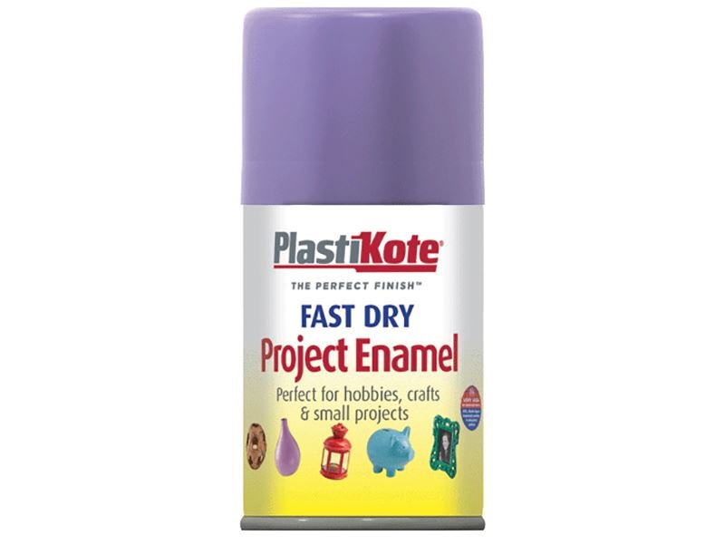 Plastikote Fast Dry Enamel Aerosol Lavender 100ml Plastikote