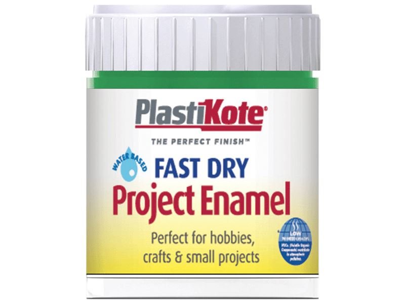 Plastikote Fast Dry Enamel Paint B9 Bottle Garden Green 59ml Plastikote