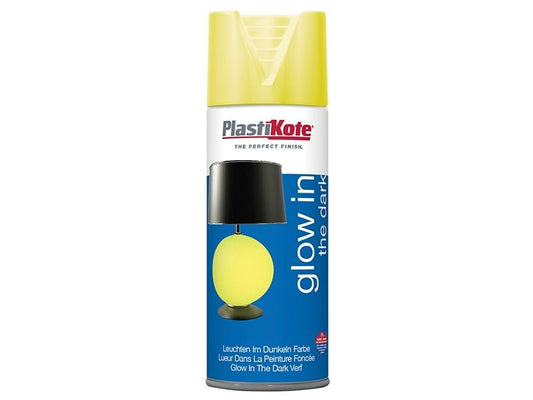 Plastikote Glow In The Dark Spray Paint 400ml Plastikote
