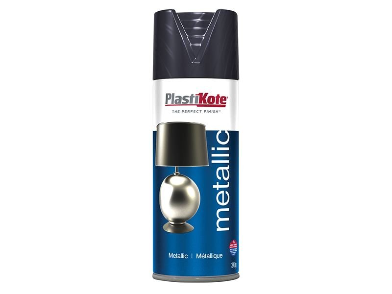 Plastikote Metallic Spray Graphite 400ml Plastikote