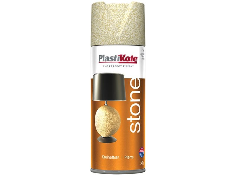 Plastikote Stone Touch Spray Paint Santa Fe Sand 400ml 009440 Plastikote