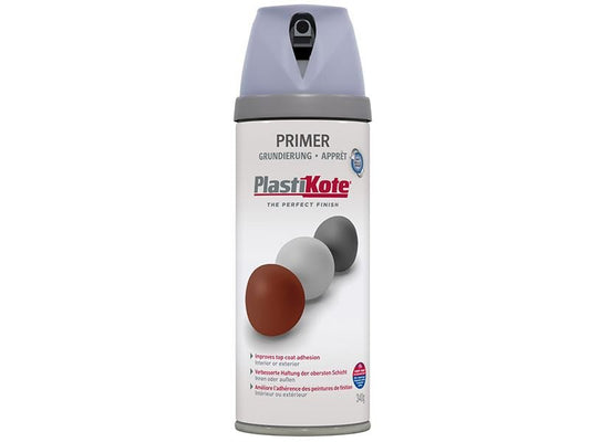Plastikote Twist & Spray Primer Grey 400ml Plastikote