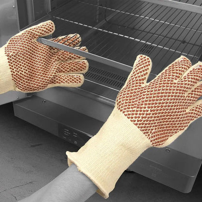 Polyco Hot Glove Long Cuff Contact Heat Resistant 250ºC One Size Large 9011 Polyco Healthline
