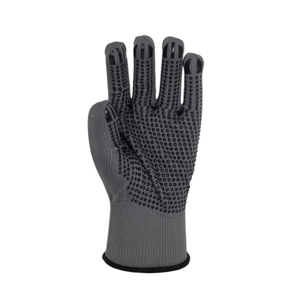 Polyco Matrix D Grip Grey PVC Dot Palm Work Gloves Polyco Healthline