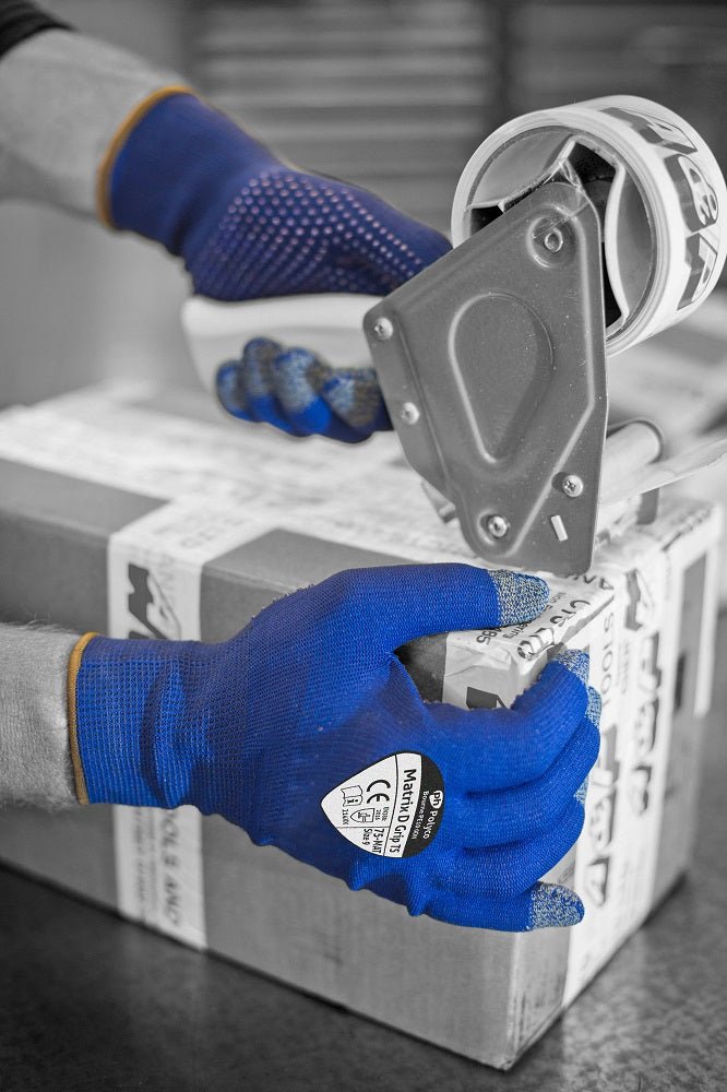 Polyco Matrix D Grip TS Touchscreen Dot Grip Palm Work Gloves 75-MAT Polyco Healthline