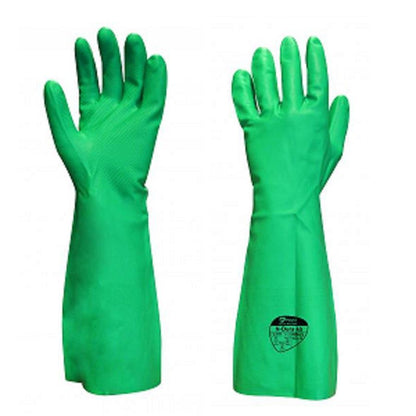 Polyco N Dura 45 Extra Long Nitrile Chemical Resistant Gloves Polyco Healthline