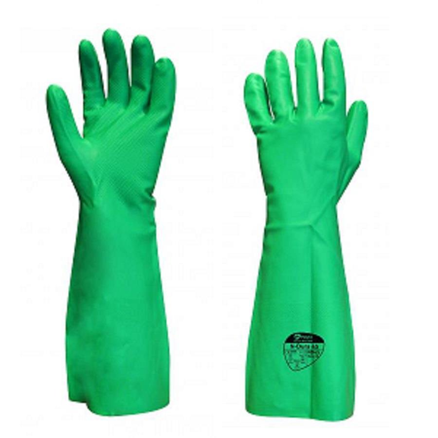 Polyco N Dura 45 Extra Long Nitrile Chemical Resistant Gloves Polyco Healthline