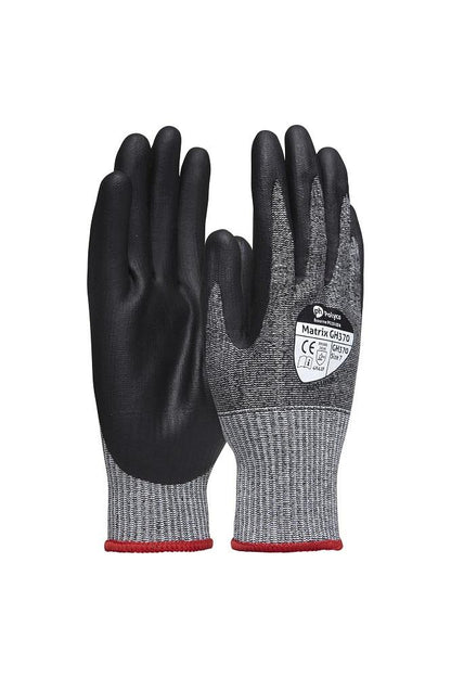 Polyco Nitrile Coated Max Cut F Protection Work Gloves GH370 Polyco Healthline