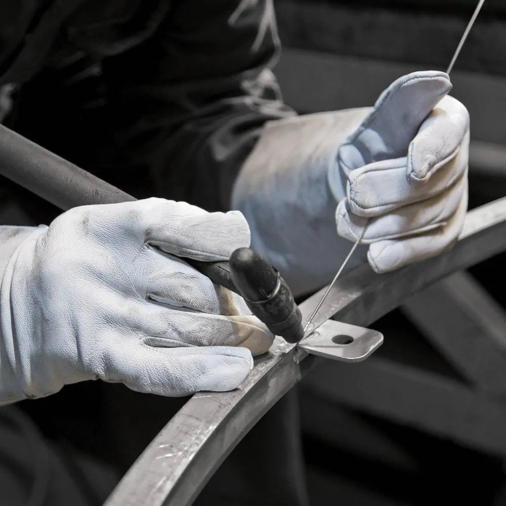 Polyco Tigmaster Leather Welding Gauntlet Size 10 XL LMW124 Polyco Healthline