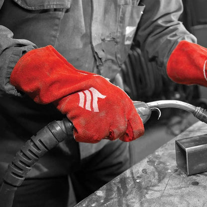 Polyco Weldmaster Premium Leather Welding Gauntlet Size 10 LW93 Polyco Healthline