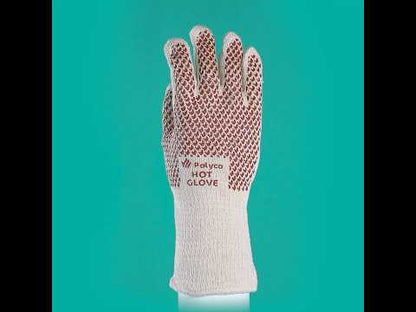 Polyco Hot Glove Long Cuff Contact Heat Resistant 250ºC One Size Large 9011