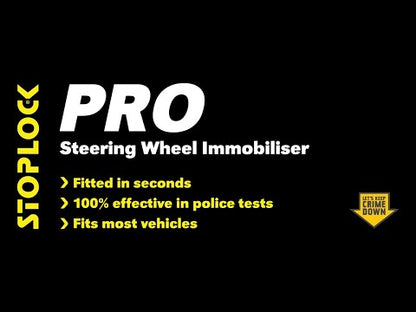 Stoplock Pro Professional Steering Wheel Lock