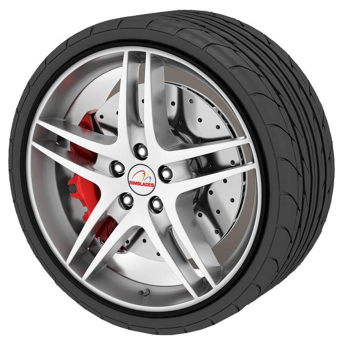 Rimblades Alloy Wheel Rim Protectors - Black Rimblades