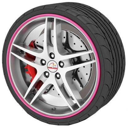 Rimblades Alloy Wheel Rim Protectors - Pink Rimblades