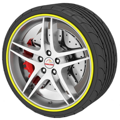 Rimblades Alloy Wheel Rim Protectors - Yellow Rimblades