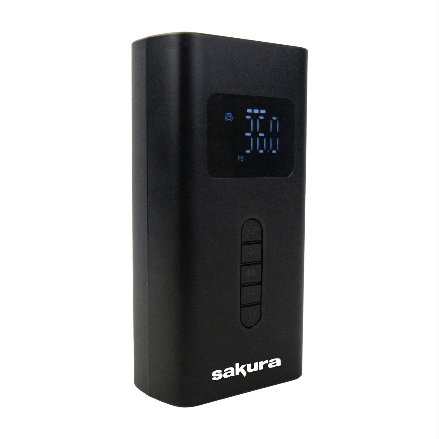 Sakura Rechargeable Cordless Tyre Inflator with Built-In Power Bank Sakura