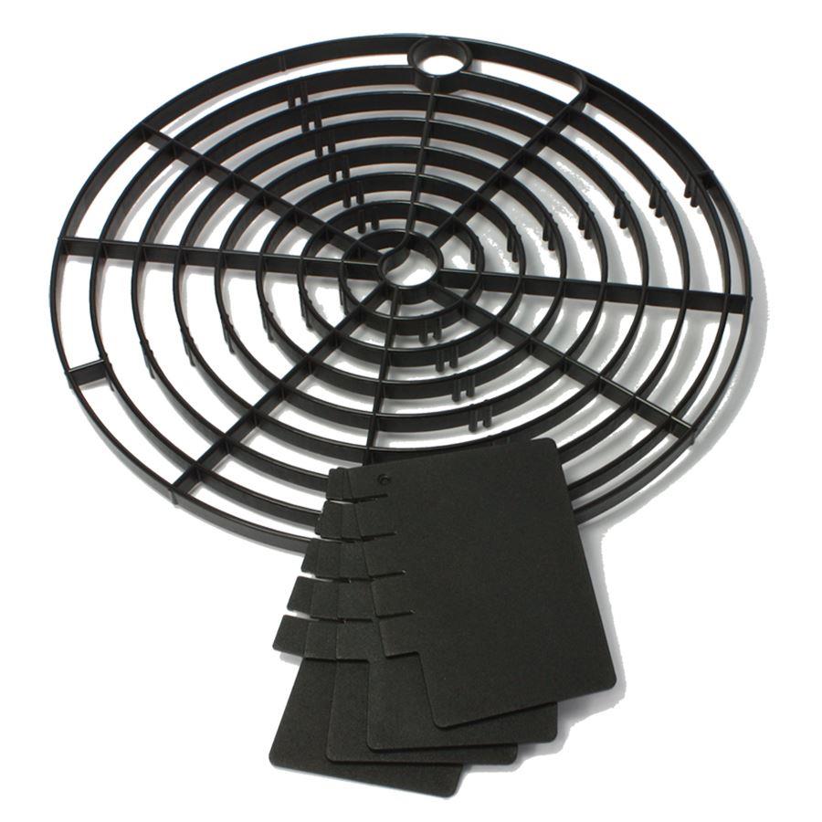 Scratch Sheild Car Wash Bucket Filter Guard Scratch / Grit Stop Set Black Scratch Sheild