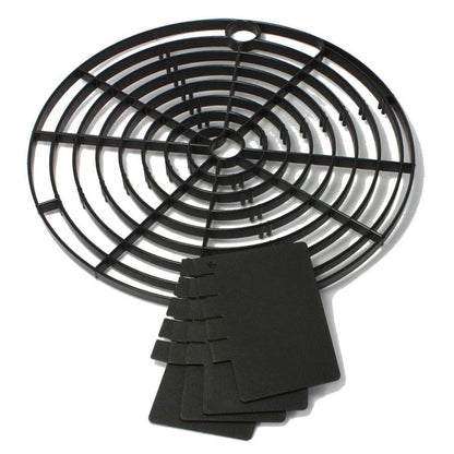 Scratch Sheild Car Wash Bucket Filter Guard Scratch / Grit Stop Set Black Scratch Sheild