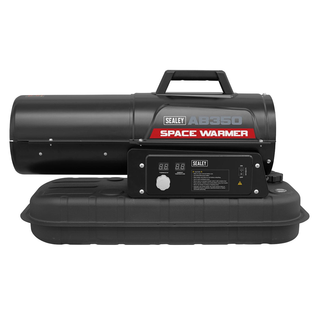 Sealey AB350 Space Warmer® Kerosene/Diesel Heater 35000Btu/hr without Wheels Sealey