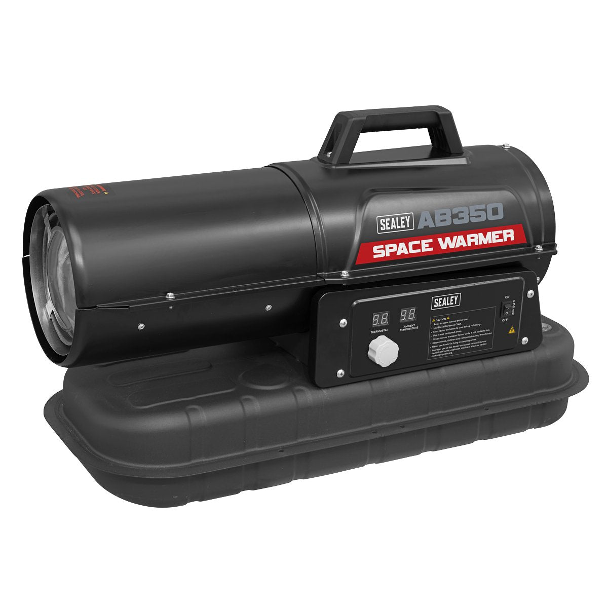 Sealey AB350 Space Warmer® Kerosene/Diesel Heater 35000Btu/hr without Wheels Sealey