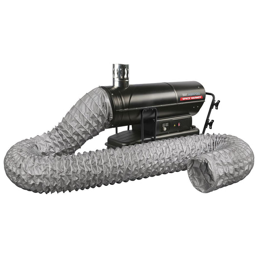 Sealey ABI1700COMBO Space Warmer® Indirect Kerosene/Diesel Heater 170,000Btu/hr with 5M Ducting Sealey