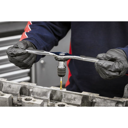 Sealey AK3046 Premier Metric & Imperial Titanium Coated Hexagonal Tap & Die Set 46pc Sealey