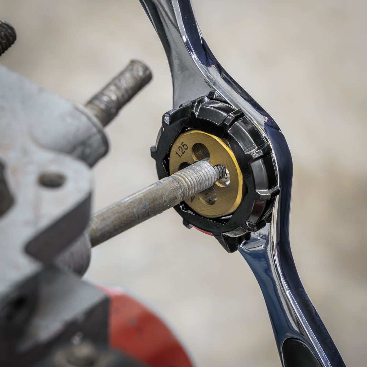 Sealey AK3046 Premier Metric & Imperial Titanium Coated Hexagonal Tap & Die Set 46pc Sealey