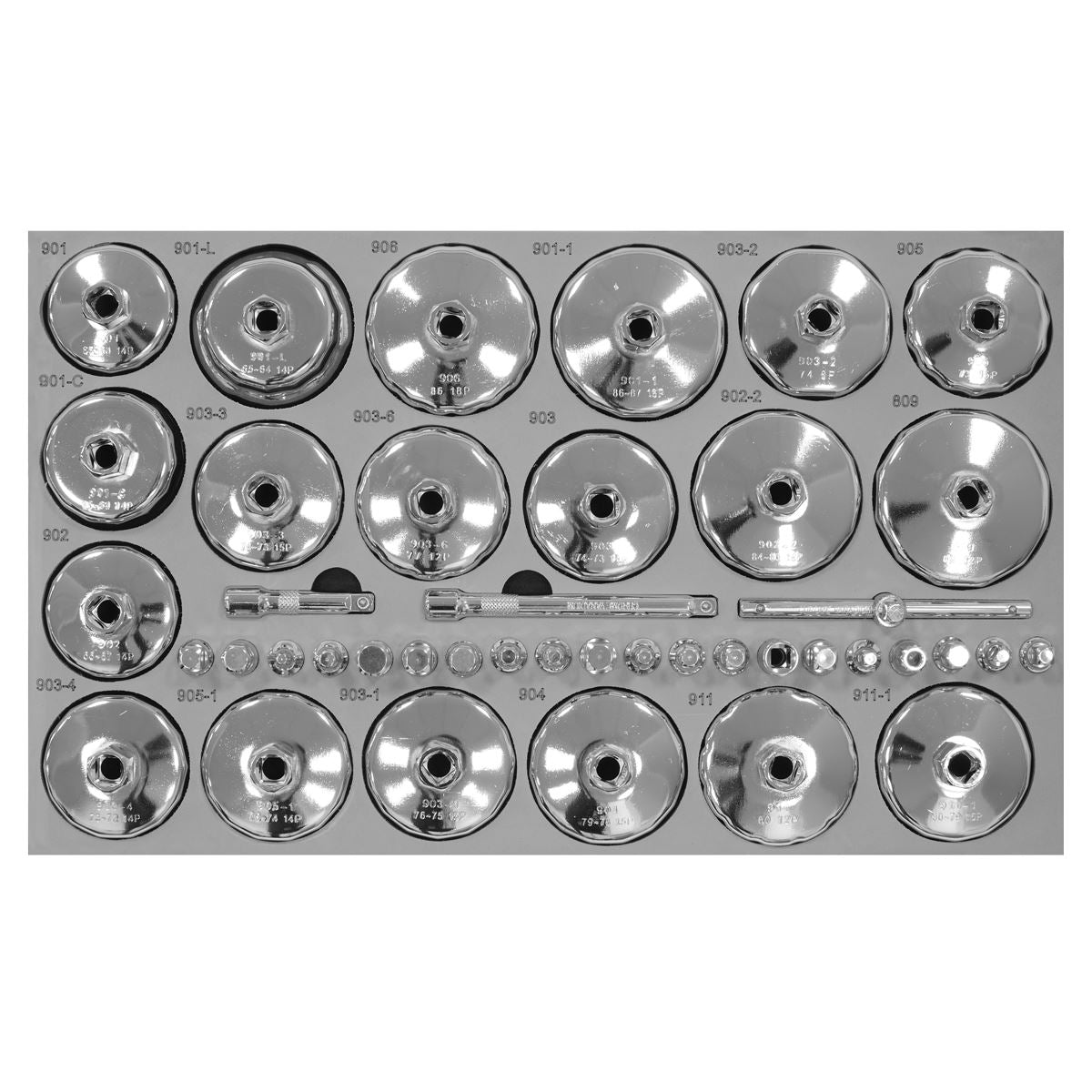 Sealey AK470DX Mobile Multifunction Oil Station with 61pc Tool Set Sealey