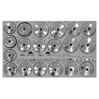 Sealey AK470DX Mobile Multifunction Oil Station with 61pc Tool Set Sealey