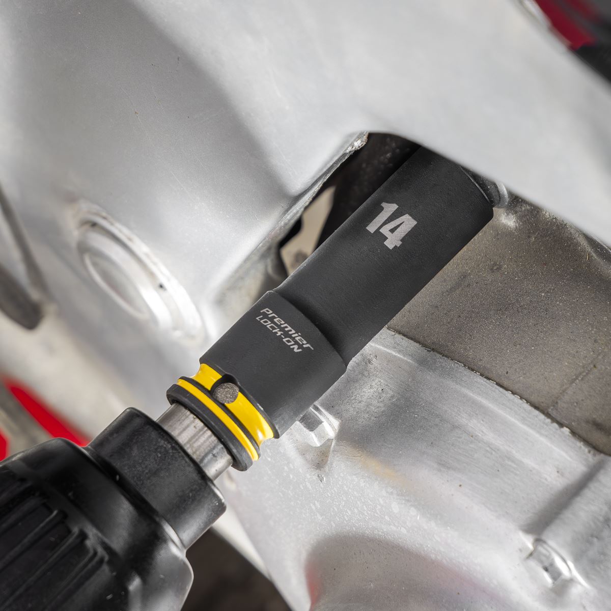 Sealey AK58170M Lock-On Deep Impact Socket Set 1/2"Sq Drive 16pc Sealey