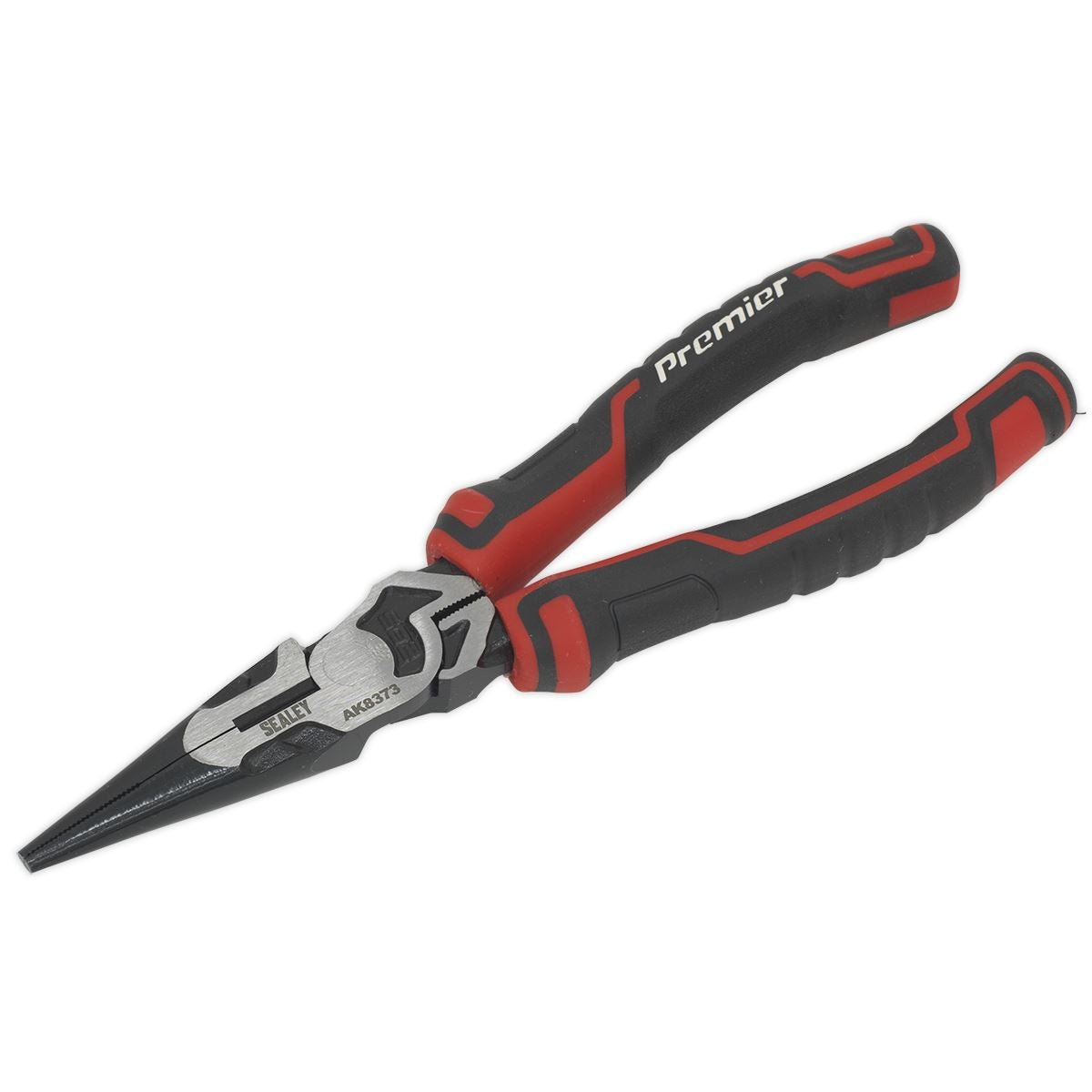 Sealey AK8373 Long Nose Pliers High Leverage 200mm Sealey