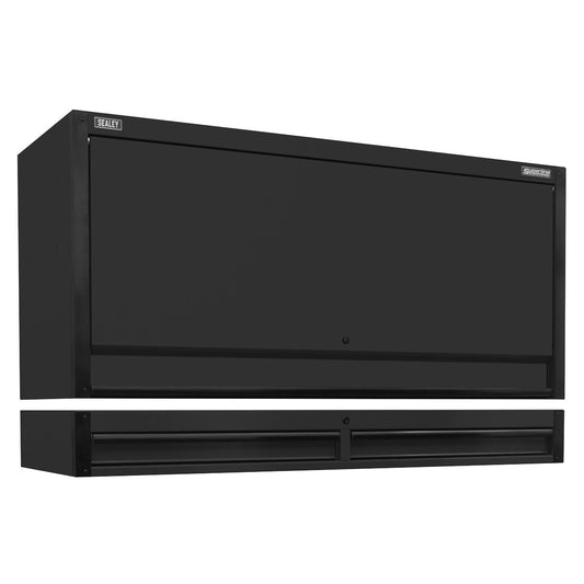 Sealey AP6203BE Superline PRO® Black Edition Top Hutch & 2 Drawer Riser 1549mm Sealey