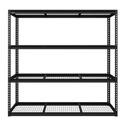Sealey APMR1 Heavy-Duty Modular Racking Unit with 4 Mesh Shelves 300kg Capacity Per Level 1820mm Sealey